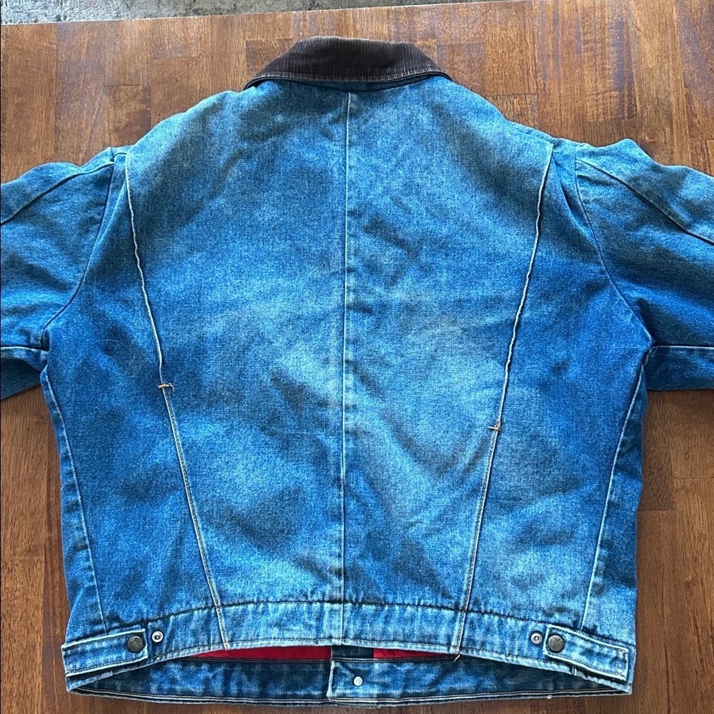 Key Imperial VTG Jacket Retro Denim Workwear Rugged Cowboy Industrial size ?​​ - Picture 2 of 15